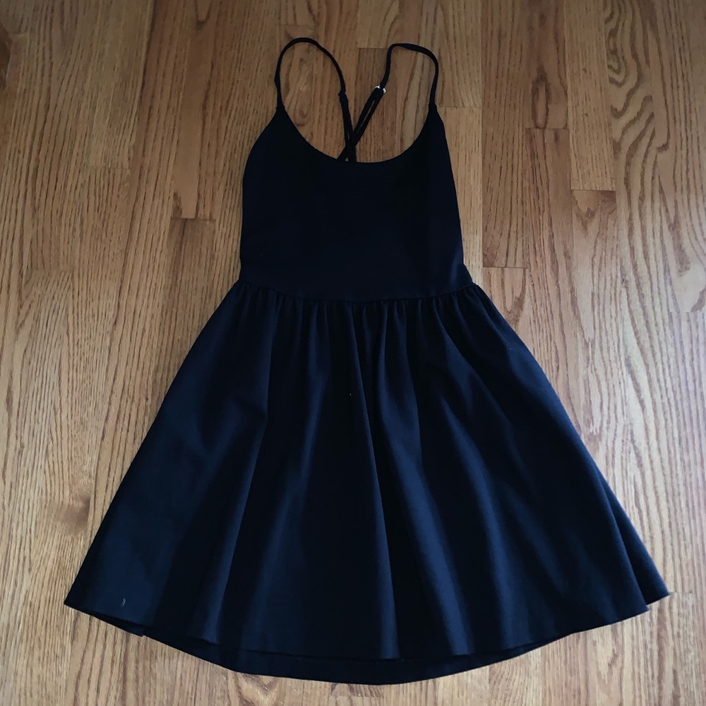 Black Mini Dress - Picture 2 of 4